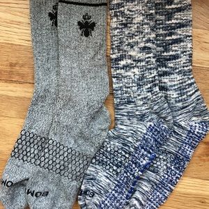 Bombas calf socks lot of 2